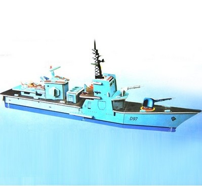 大號(hào)3D立體拼圖模型-驅(qū)逐艦 A25-3-2