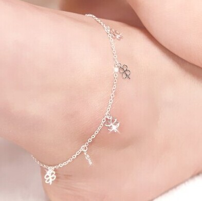 外貿(mào)正品藏銀復(fù)古手工腳鏈 女 韓國版時尚小飾品  C5-3-4