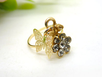 女款式指環(huán) 金色戒指 復(fù)古風(fēng)女士寶石戒指 百搭款指環(huán)