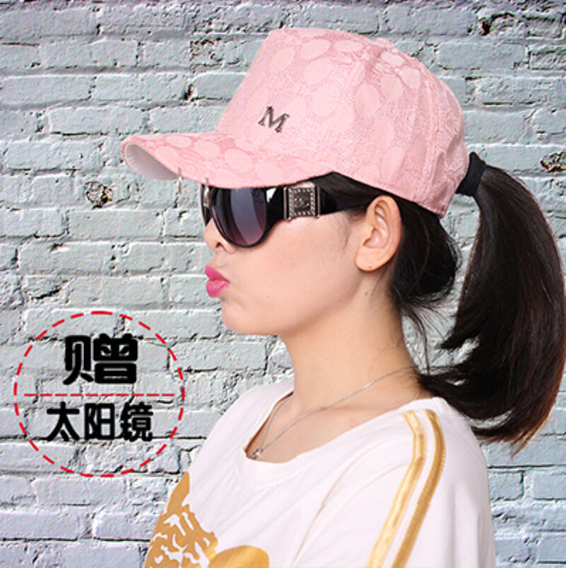帽子個(gè)性鐵環(huán)棒球帽夏季鴨舌帽休閑百搭遮陽(yáng)帽男女街頭帽包郵A14-3-3