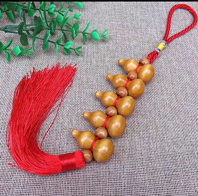 （?。┪甯：J鎮(zhèn)宅辟邪保平安桃木葫蘆掛件