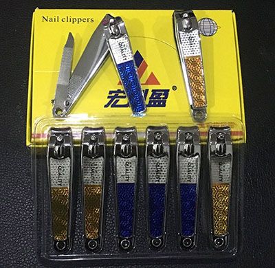 大號指甲刀 指甲剪碳鋼修甲美甲指甲鉗NO：0818A-12六B31-4-3