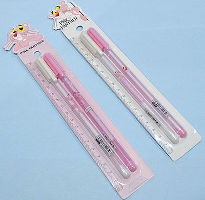 一對裝書簽尺子中性筆 0.5簽字筆GP-311B31-4-2