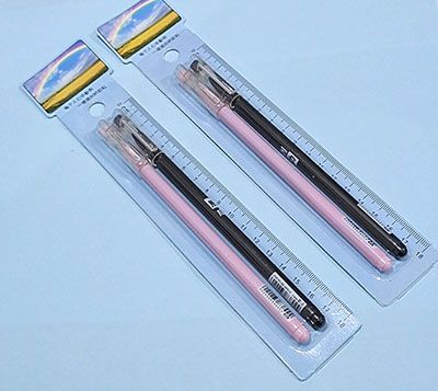 一對裝書簽尺子中性筆 0.5簽字筆8003