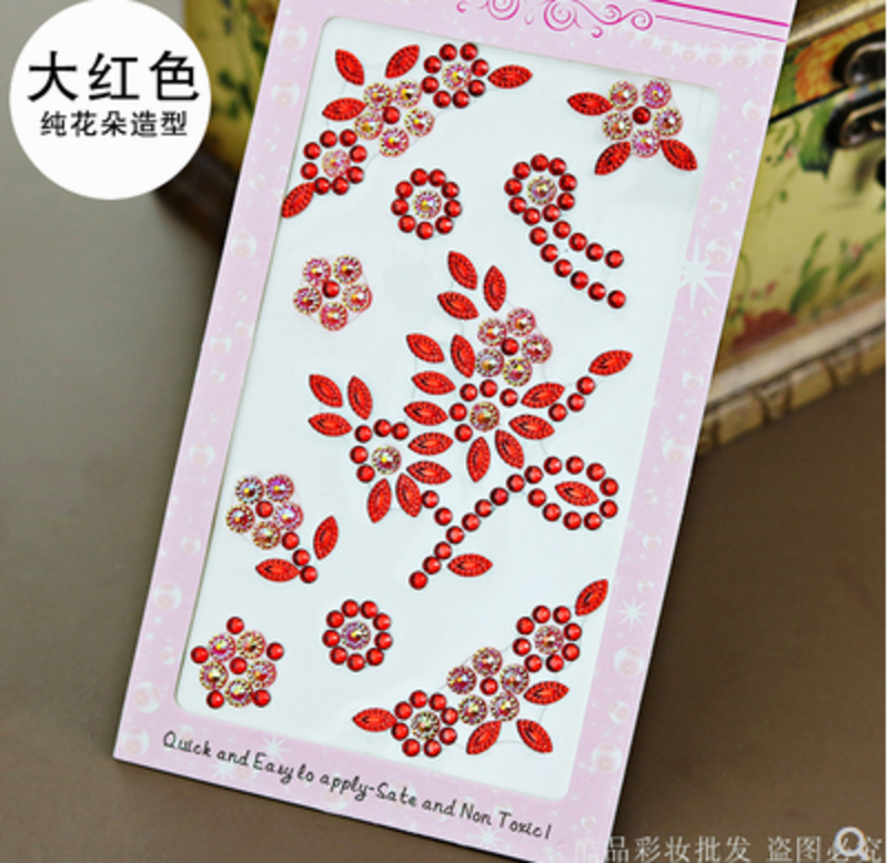 8#網(wǎng)紅眼妝水鉆貼片拍照化妝臉部裝飾貼鉆化妝美容貼手機(jī)貼c3-5-6