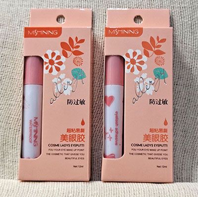 H119防過(guò)敏超粘易撕24小時(shí)持久定型雙眼皮假睫毛專用膠水 多用美目膠水C6-1-1