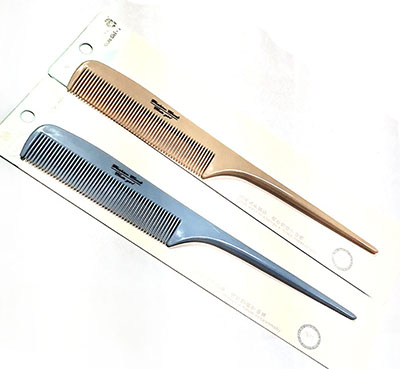 22號(hào)北歐款尖尾梳家用理發(fā)排骨梳長(zhǎng)發(fā)梳子C9-1-3