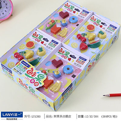 LY1203橡皮擦套裝禮盒開(kāi)學(xué)禮品造型小學(xué)生專用文具用品獎(jiǎng)品批發(fā)六B14-1-4-2-4