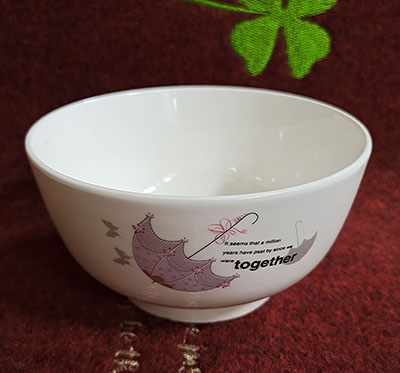 一級(jí)5寸精品金花個(gè)性創(chuàng)意陶瓷加厚碗飯碗（13號(hào)）運(yùn)輸破損自理無售后）D7-1-1