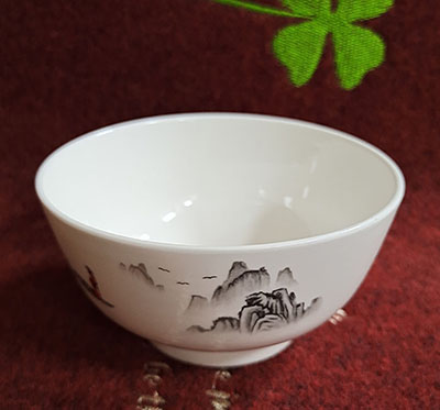 一級5寸精品金花個性創(chuàng)意陶瓷加厚碗飯碗（13號）運輸破損自理無售后）D7-1-1