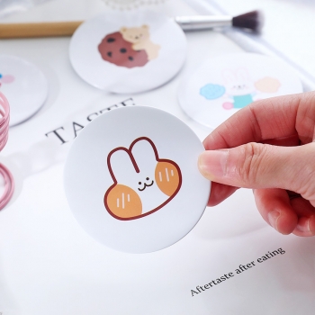 韓國創(chuàng)意 迷你 化妝鏡 隨身補妝鏡 便攜 小圓鏡子六A2-1-3