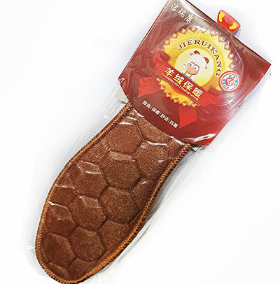 （1500雙/件）加厚除臭羊絨保暖冬季鞋墊蜂窩款（36-45號(hào)混搭）六B40-3-3