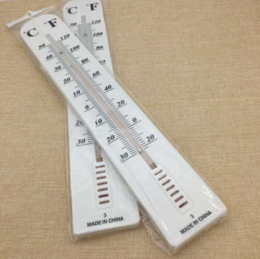 家用常備大直板溫度計(jì)測溫儀吸塑包裝六B32-4-2