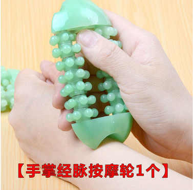 滾輪式手持按摩器手指手麻手僵手部手關(guān)節(jié)手掌滾動按摩神器六B32-1-2
