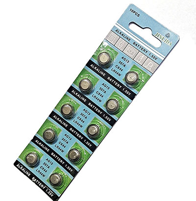 AG13紐扣電池 10顆裝電池-1000/件20/盒六B34-1-4
