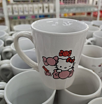創(chuàng)意帶把大水杯陶瓷杯卡通杯子  骨瓷馬克杯時(shí)尚情侶杯六B16-1-1