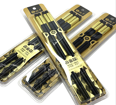 （300/件）A008耐高溫不發(fā)霉2雙吸塑裝高分子合金筷子六B31-3-3