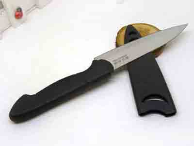 陽江洹新陶瓷刀具 水果刀 正品氧化鋯陶瓷 4英寸 切削果皮刀 帶刀套A2-3-2