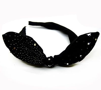 鋼卡亮片大蝴蝶結(jié)兔耳朵發(fā)箍發(fā)卡發(fā)箍頭飾C3-3-1