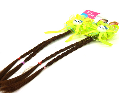 小孩兒童假發(fā)手工辮子名族風可愛發(fā)夾發(fā)飾 假發(fā)辮子發(fā)卡頭飾辮子 小孩假發(fā)C5-1-2