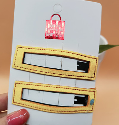 新款發(fā)夾女劉海側邊夾糖果色方形夾后腦勺碎發(fā)夾子發(fā)飾--多款對夾2號六C4-2-4