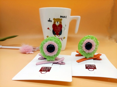 新款發(fā)夾bb劉海側(cè)邊夾糖果色貓眼夾后腦勺碎發(fā)夾子發(fā)飾--多款對(duì)夾2號(hào)六C4-2-4