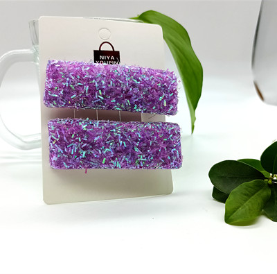 長方形 可愛女童發(fā)飾寶寶不傷發(fā)可愛發(fā)卡夾子頭飾C6-1-3