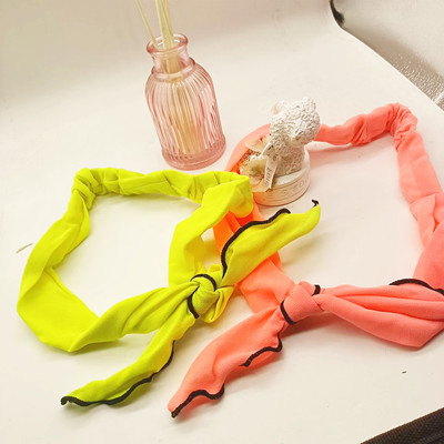 特價(jià)-韓版新款發(fā)帶彈力松緊可愛(ài)女頭帶頭發(fā)飾六C4-2-2