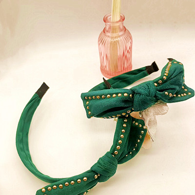 特價(jià)秒殺--時(shí)尚新款優(yōu)雅氣質(zhì)蝴蝶結(jié)鑲鉆發(fā)箍