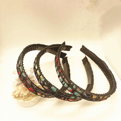 特價(jià)秒殺--發(fā)捆發(fā)箍女外出發(fā)卡網(wǎng)紅歐美發(fā)窟森系超仙壓發(fā)細(xì)邊