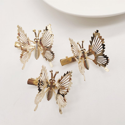 兒童蝴蝶發(fā)夾會動的發(fā)夾頭飾流蘇發(fā)飾 六C5-1-3