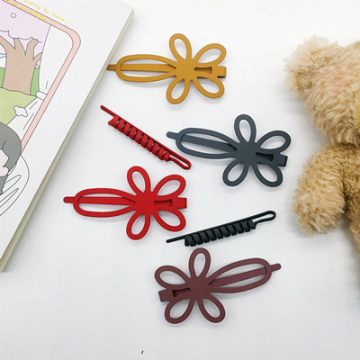 彩色一字夾韓國(guó)糖果色發(fā)夾碎發(fā)夾C6-3-4