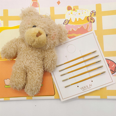 發(fā)夾女韓國網(wǎng)紅邊夾發(fā)卡劉海夾一字夾黃色C6-3-4