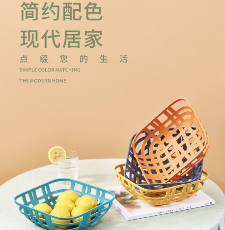 YDL-8350新款ins網(wǎng)紅創(chuàng)意鳥巢圓形水果盤320/箱六B28-2-1B29-3-1