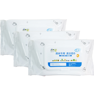 廚房濕巾家用大包清潔油煙機(jī)強(qiáng)力去油污六B42-4-1