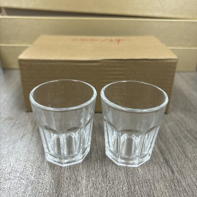 RC013玻璃小酒盅一兩白酒杯烈酒杯 家用白酒杯六ZBJ