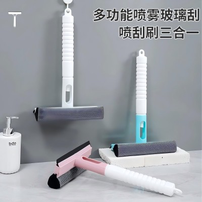 三合一雙面玻璃刮水器多功能噴液玻璃清潔刷 150/箱六B1-4-3