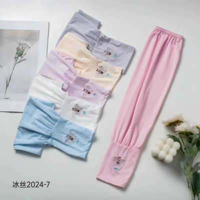 夏季女款冰袖寬松套袖防曬手套男士紫外線冰絲護(hù)袖 12/包