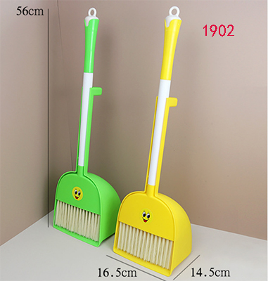 （60/箱）1902兒童套掃套軟毛掃把簸箕套裝六B38-2-5
