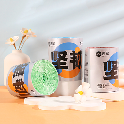 （200卷/箱）0376加厚背心垃圾袋彩色背心手提垃圾袋塑料袋六B13-3-1