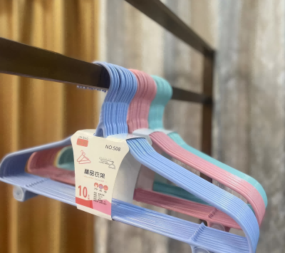 JQ-508衣架家用掛鉤晾衣服架防滑掛衣架子衣?lián)螣o痕涼曬衣架 40/箱六B11-2-1
