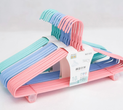 JQ-503衣架家用掛鉤晾衣服架防滑掛衣架子衣?lián)螣o痕涼曬衣架 44/箱六B18-1-1